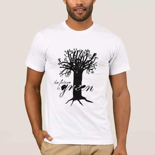 Camiseta O futuro é verde (Frente)