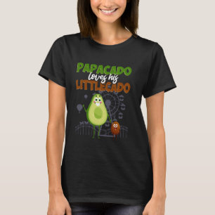 Camiseta O Futuro PAPACADO DE Pai E LITTLECADO Esperam Pena