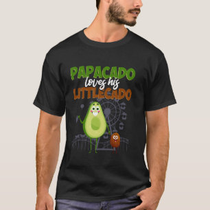Camiseta O Futuro PAPACADO DE Pai E LITTLECADO Esperam Pena