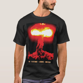 Camiseta O Futuro Parece Brilhante retrô