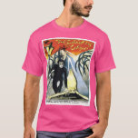 Camiseta O Gabinete Do Doutor Caligari<br><div class="desc">Um misterioso e surreal design de gabinete inspirado no clássico filme "O Gabinete do Doutor Caligari". Adição única e atraente a qualquer quarto.</div>