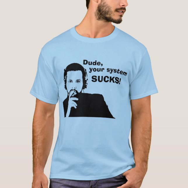 Camiseta O gajo, seu sistema SUGA! (Frente)