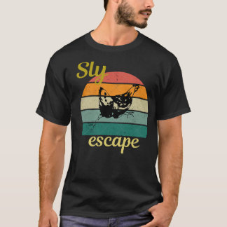 Camiseta O galinha astuto escapa
