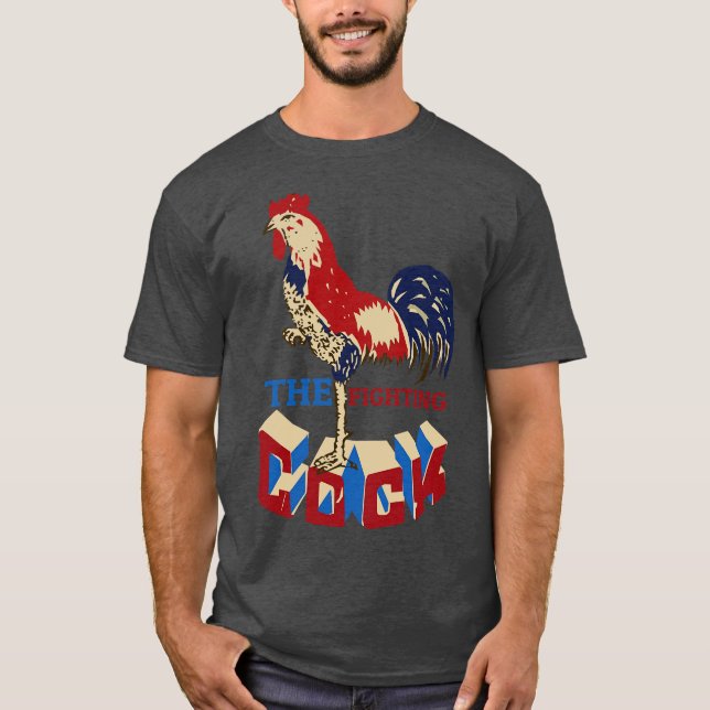 Camiseta O Galo Lutador (Frente)