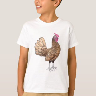 Camiseta O galo pequeno de Sebright caçoa o t-shirt