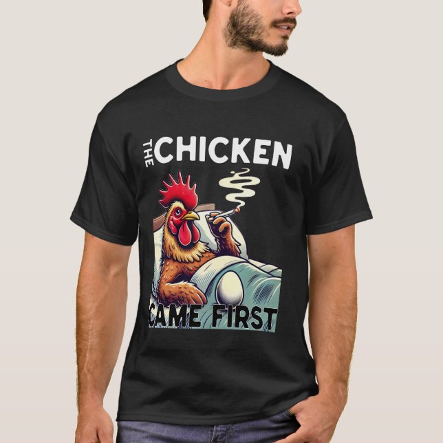Camiseta O Galo Veio Primeiro (Frente)