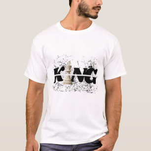 Camiseta "O Gambito do Rei" – Estratégia Moderna de Xadrez
