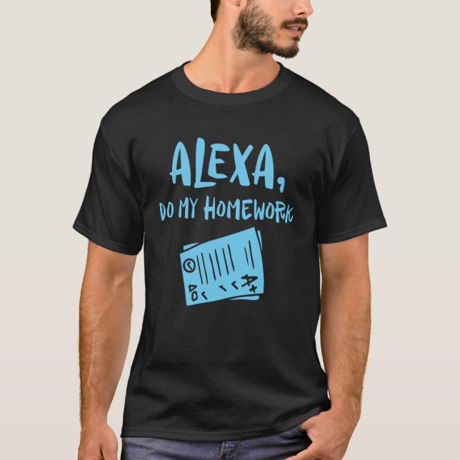 Camiseta O Gamer Alexa faz meus miúdos engraçados do jogo (Frente)