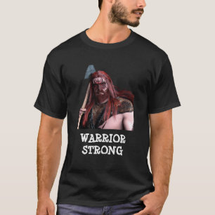 Camiseta O Gamer de Novidade Gráfica WARRIOR FORTE