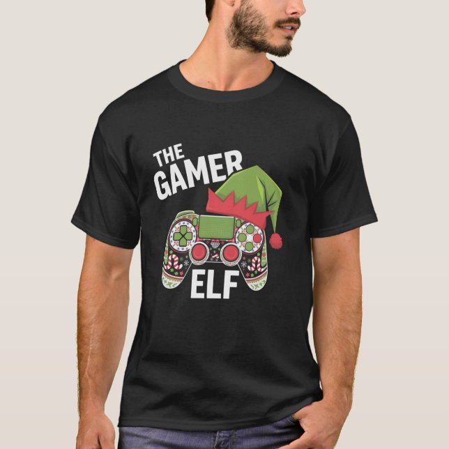 Camiseta O Gamer Video Game Gamer Controlador de Jogos C (Frente)