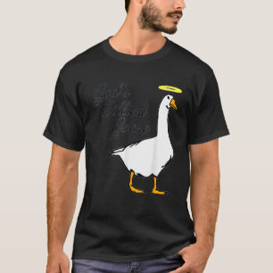 Camiseta O Ganso Mais Silencioso de Deus