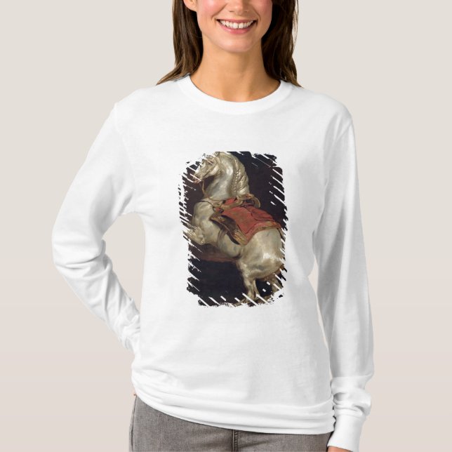 Camiseta O garanhão de Napoleon, Tamerlan (Frente)