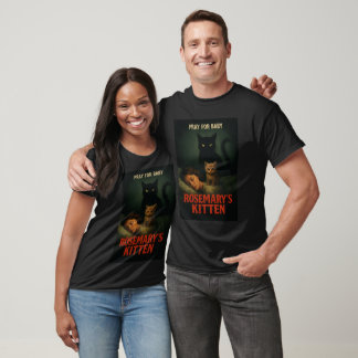 Camiseta O Gatinho de Rosemary – Paródia de Gato de Terror