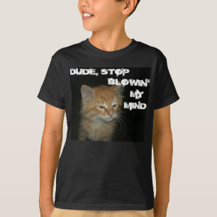Camiseta O gatinho do "PARADA BLOWIN GAJO MINHA MENTE"