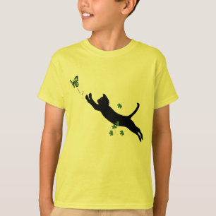 Camiseta O gato & a borboleta