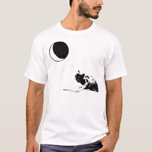 Camiseta O gato & a lua
