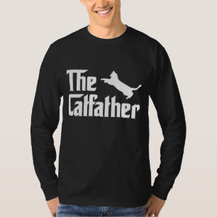 Camiseta O Gato Bonito e Engraçado, Pai, Gatinho Gatinho