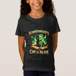 Camiseta O Gato Curioso de Schrödinger