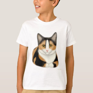 Camiseta O gato de chita caçoa a camisola
