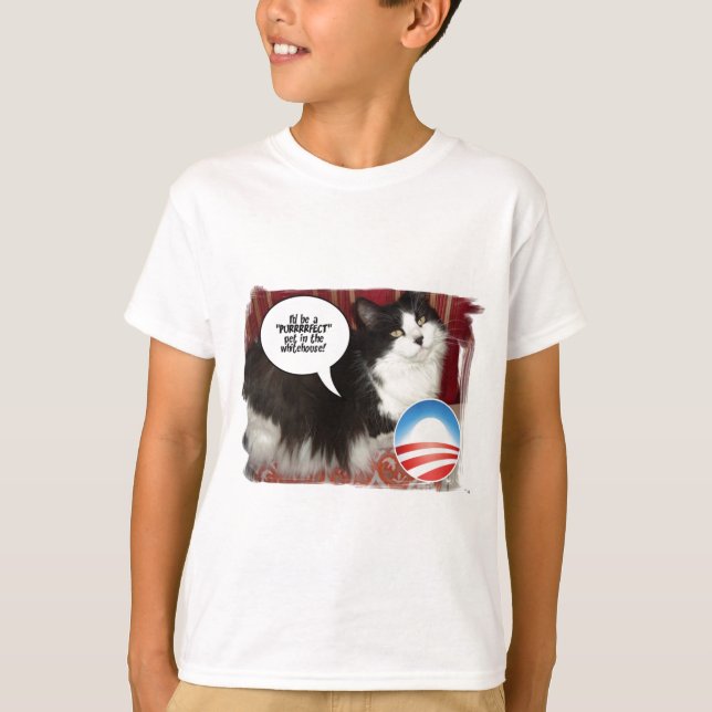 Camiseta O Gato de Gatinho Pet Whitehouse (Frente)