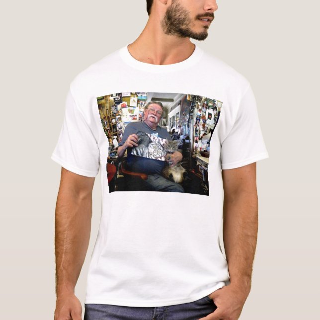 Camiseta O gato de Jack (Frente)