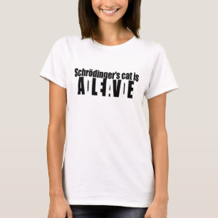 Camiseta O gato de Schrödinger