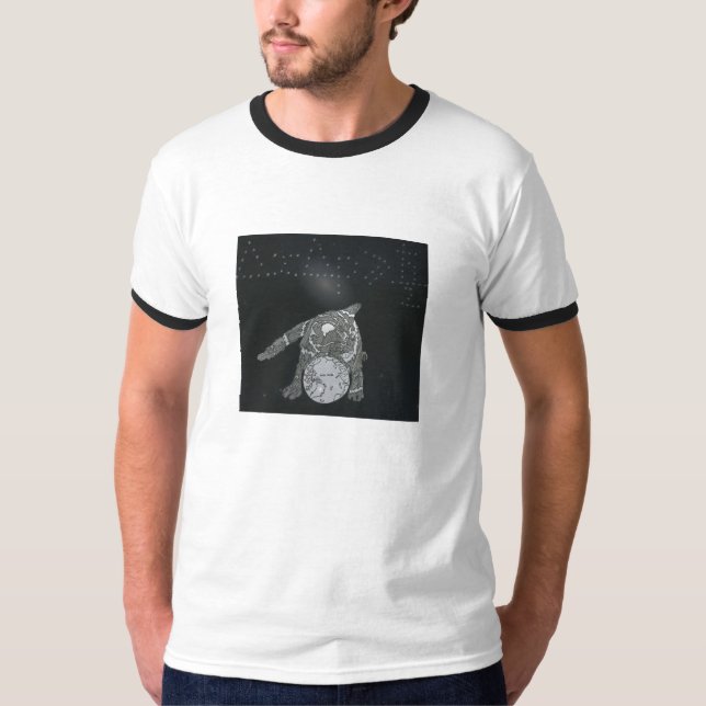 Camiseta O gato de Schrodinger (Frente)