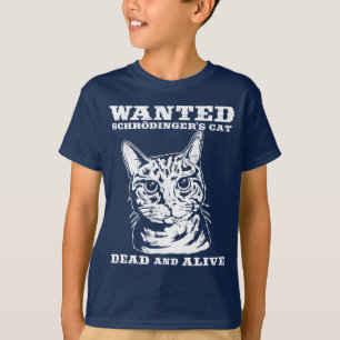 Camiseta O gato de Schrodinger quis inoperante ou vivo
