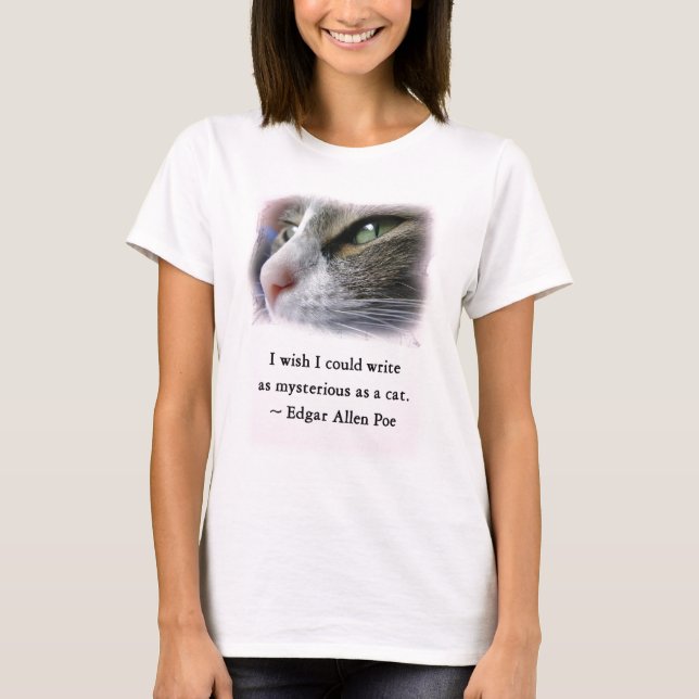 Camiseta O gato do ponto de entrada (Frente)