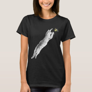 Camiseta O gato e o vaga-lume