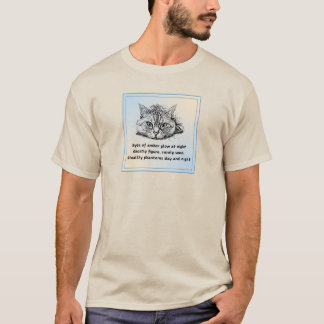 Camiseta O gato furtivo