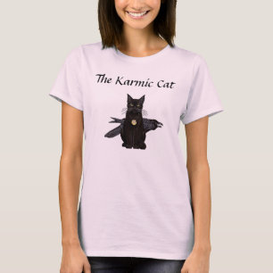 Camiseta O gato Karmic