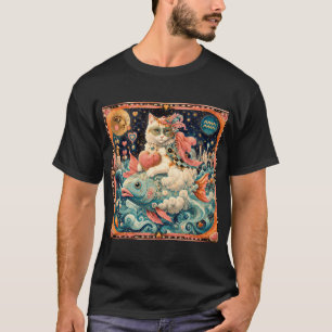 Camiseta O Gato Máscarado na Estrela-do-Mar