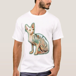 Camiseta O gato o mais fresco