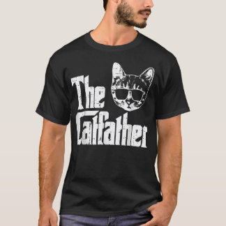 Camiseta O Gato Pai Divertido Dia dos Pais Filme Piada