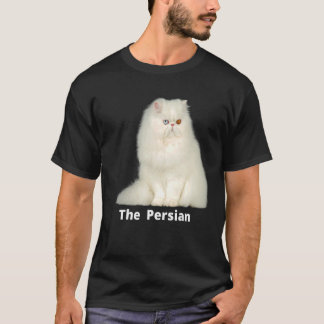 Camiseta O gato persa é um dos gatos mais populares