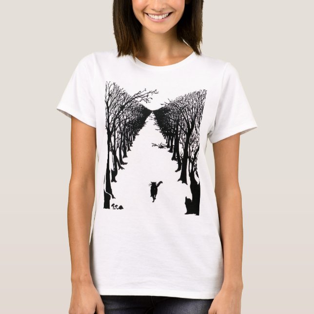 Camiseta O Gato Que Andava Sozinho Por Rudyard Kipling (Frente)