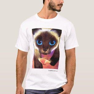 Camiseta O gato Siamese 104 SEGUE-ME JudeMaceren.com