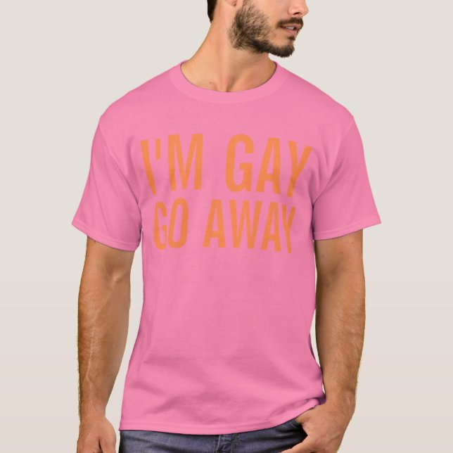 Camiseta o gay im parte (Frente)