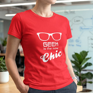 Camiseta O geek É O Novo Chic