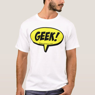 Camiseta O geek fala o t-shirt