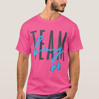 Camiseta O Gênero Do Menino Da Equipe Da Wo Revela Chá de f