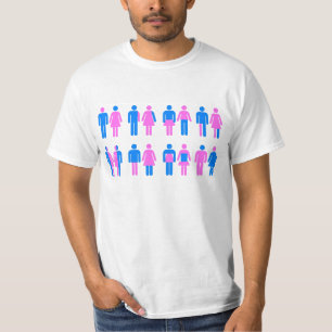 Camiseta O género é um espectro