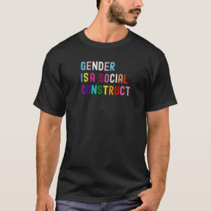 Camiseta O Gênero É Uma Construção Social - Gay, Pan, Trans