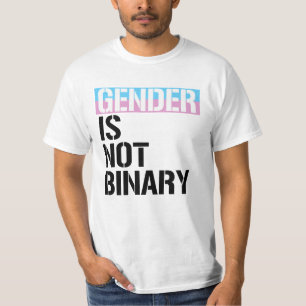 Camiseta O gênero não é binário