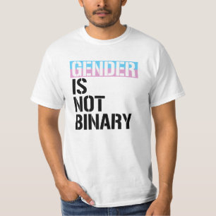 Camiseta O gênero não é binário