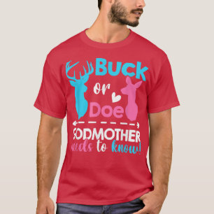 Camiseta O gênero revela a culpa ou a madrinha precisa sabe