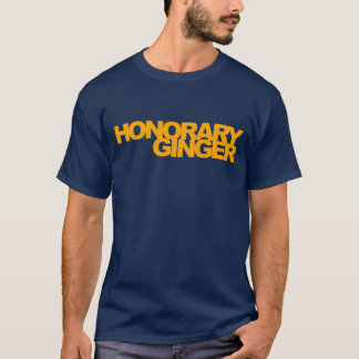 Camiseta O gengibre honorário oficial