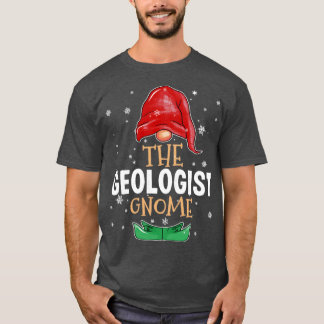 Camiseta O geólogo Gnome Family Matando o Natal