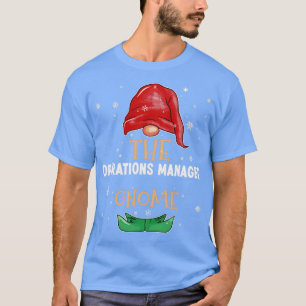 Camiseta O gerente de operações Gnome Family Matching Chris